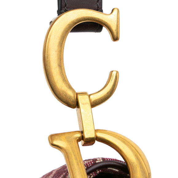 Pre-Loved Dior Oblique Canvas Saddle Bag - Picture 7 of 10